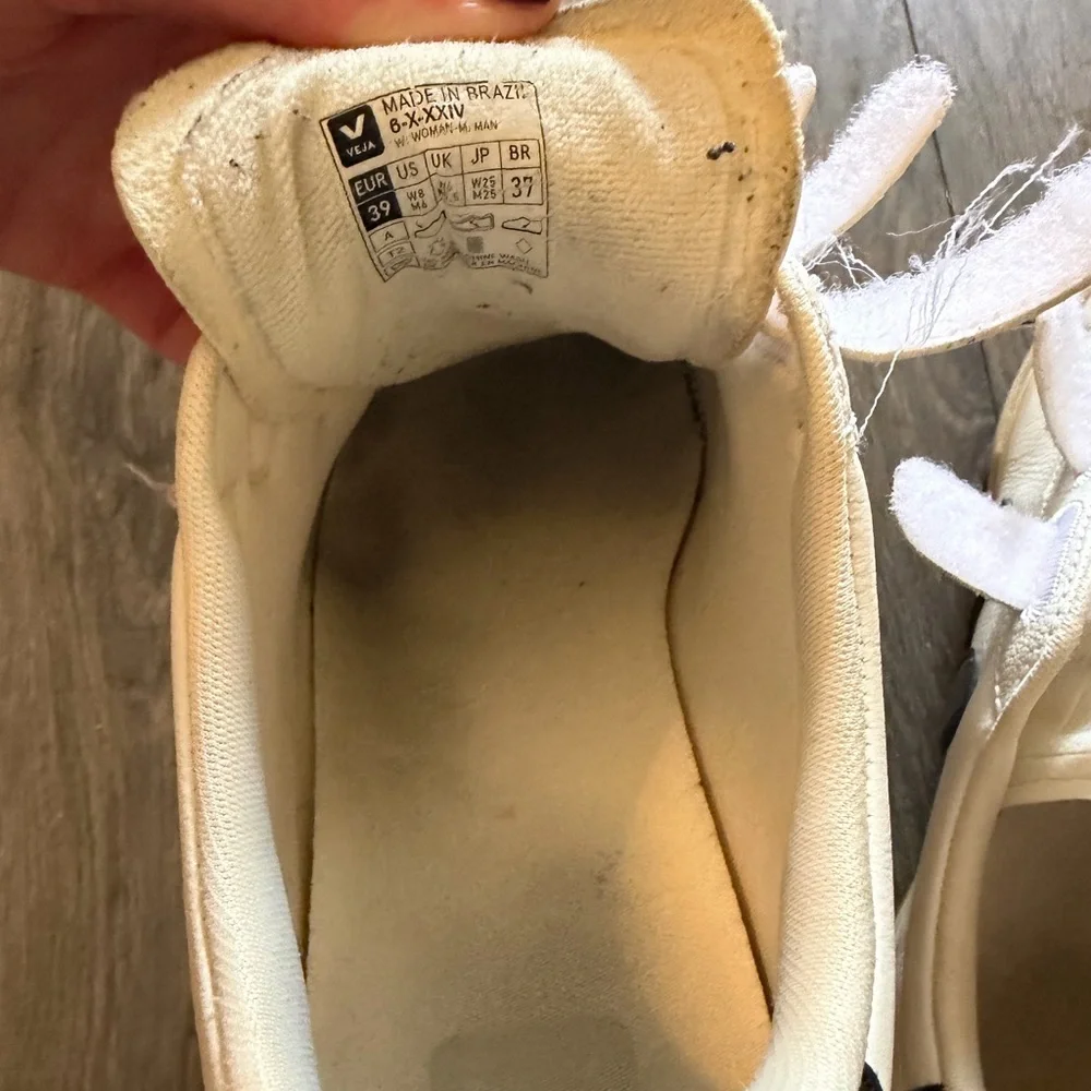 Women’s Veja Recife Logo Velcro Sneakers EU39/US8.5 - Picture 8 of 9